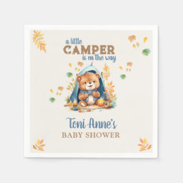 LITTLE CAMPER BLUE WATERVERF BABY SHOWER SERVET
