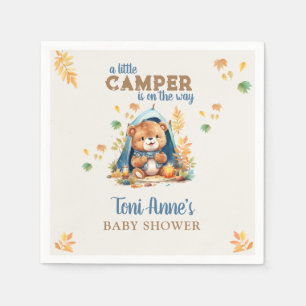 LITTLE CAMPER BLUE WATERVERF BABY SHOWER SERVET