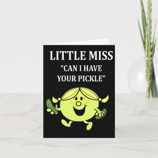 Little Can I Have Your Pickle Lover Grappig S Kaart (Voorkant)
