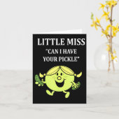 Little Can I Have Your Pickle Lover Grappig S Kaart (Gele Bloem)