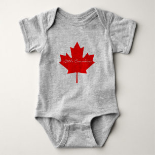 Little Canadian red maple leaf Canada shirt