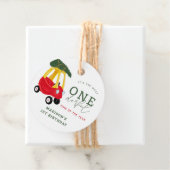 Little Car Holiday Innederful Birthday Favors Bedankjes Labels (In situ)