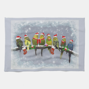 Little Carollers Kitchen Towel Theedoek