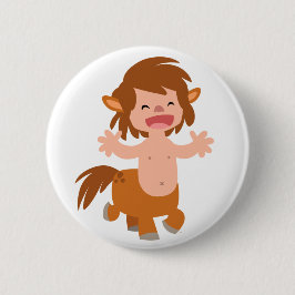 Little Cartoon Centaur Ronde Button 5,7 Cm