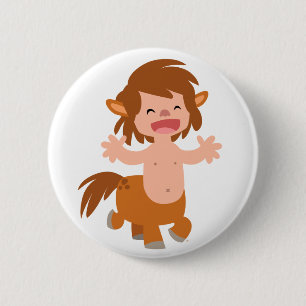 Little Cartoon Centaur Ronde Button 5,7 Cm