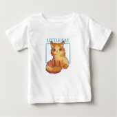 Little Cat Drawing tshirt kids (Voorkant)