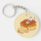 Little Cat & Walnut bread Sleutelhanger (Voorkant)