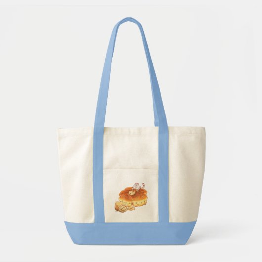 Little Cat & Walnut brood トートバッグ Tote Bag (Voorkant)