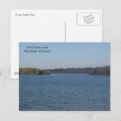 Little Cedar Lake Briefkaart (Voorkant / Achterkant)