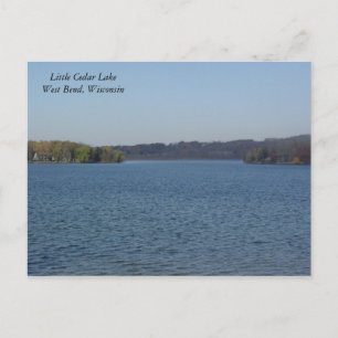 Little Cedar Lake Briefkaart