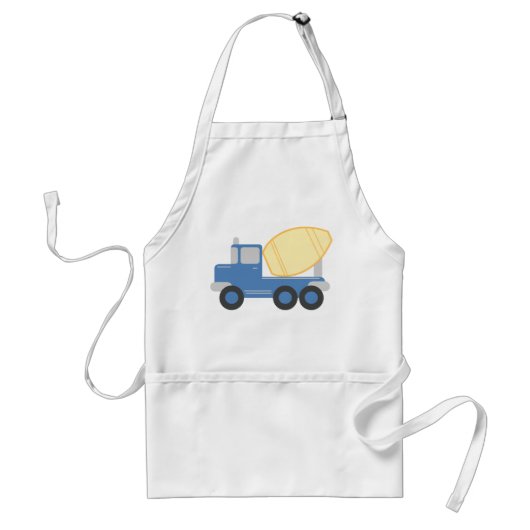 Little Cement Truck Standaard Schort (Voorkant)