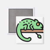 Little Chameleon Magneet (Voorkant / Achterkant)