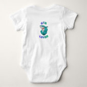 "Little Champ _ Baby Jongens Outfit" Romper (Achterkant)
