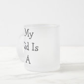 Little Champ - Frosted Mok - Boy (Voorkant links)