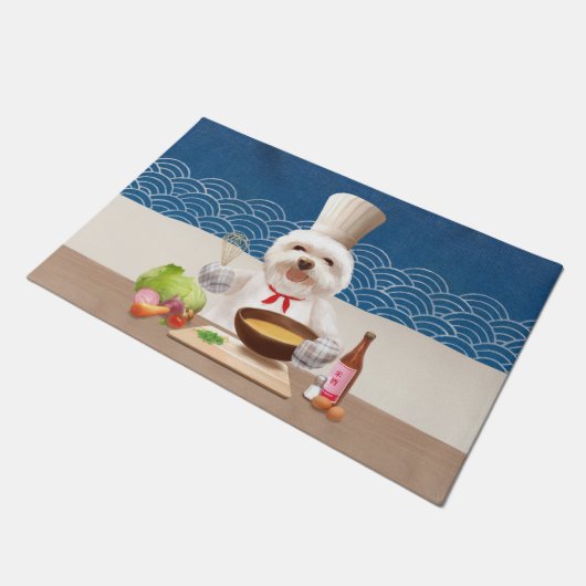 Little Chef Dog Deurmat (Schuin)