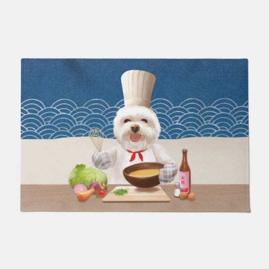 Little Chef Dog Deurmat (Voorkant)