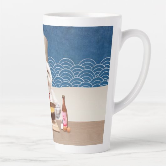 Little Chef Dog Latte Mok (Rechts)