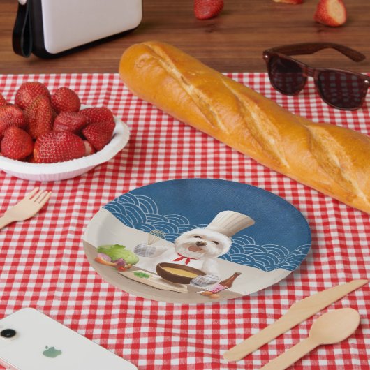 Little Chef Dog Papieren Bordje (Picknick)