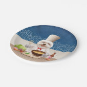 Little Chef Dog Papieren Bordje (Gekanteld)