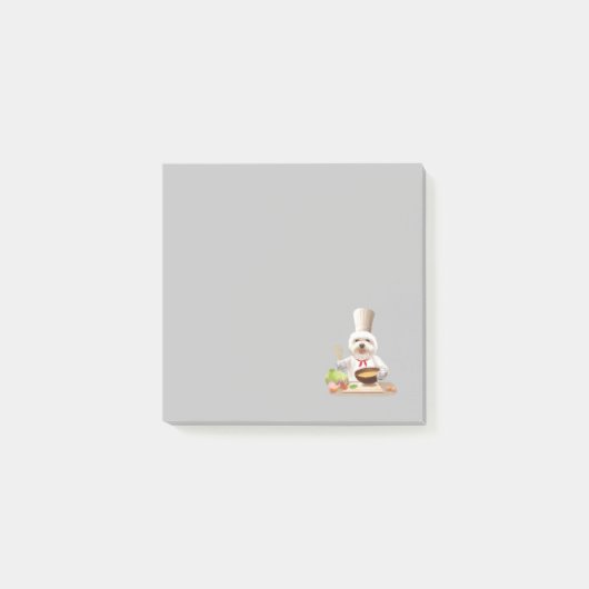 Little Chef Dog Post-it® Notes (Voorkant)