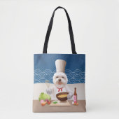 Little Chef Dog Tote Bag (Voorkant)