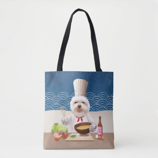 Little Chef Dog Tote Bag (Voorkant)
