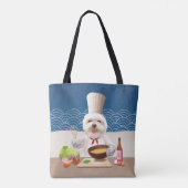 Little Chef Dog Tote Bag (Achterkant)