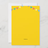 Little Chef Invitation Kaart (Achterkant)