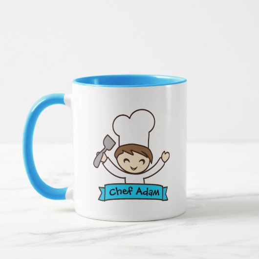 "Little Chef" Kids' Graphic Mug Mok (Links)