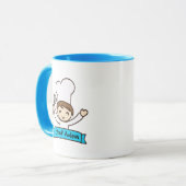 "Little Chef" Kids' Graphic Mug Mok (Voorkant links)