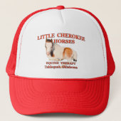 Little Cherokee Horses Trucker Pet (Voorkant)