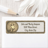 Little Cherub Smiling Etiket (Insitu)