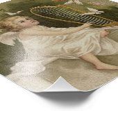 Little Cherub Smiling Foto Afdruk (Hoek)