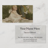 Little Cherub Smiling Visitekaartje (Voorkant / Achterkant)