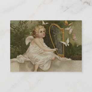 Little Cherub Smiling Visitekaartje