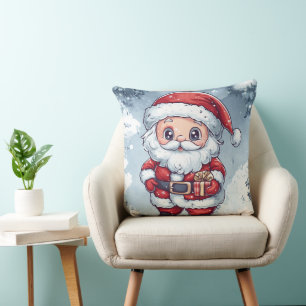 Little Chibi Santa Claus Kussen