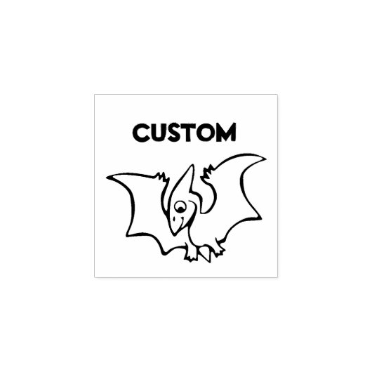 Little Chibi SD Pteranodon Rubberstempel (Afrduk)