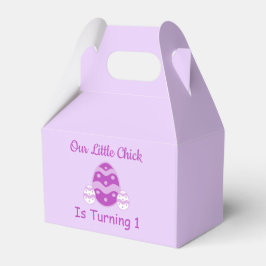 Little Chick 1st Birthday Bedankdoosjes