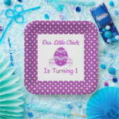 Little Chick 1st Birthday Paper Bord (Feest)