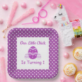Little Chick 1st Birthday Paper Bord (Feest)