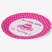 Little Chick 1st Birthday Paper Borden Papieren Bordje (Gekanteld)