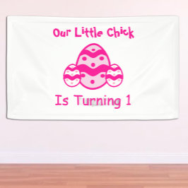 Little Chick 1st Birthday Spandoek