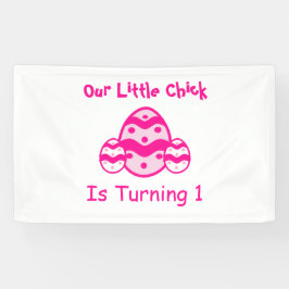 Little Chick 1st Birthday Spandoek