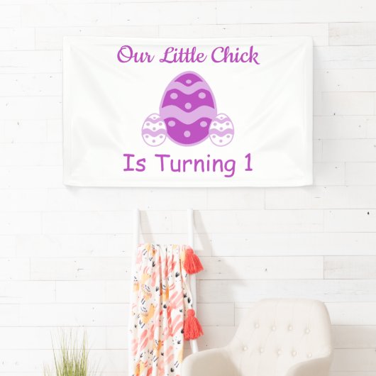Little Chick 1st Birthday Spandoek (Insitu)