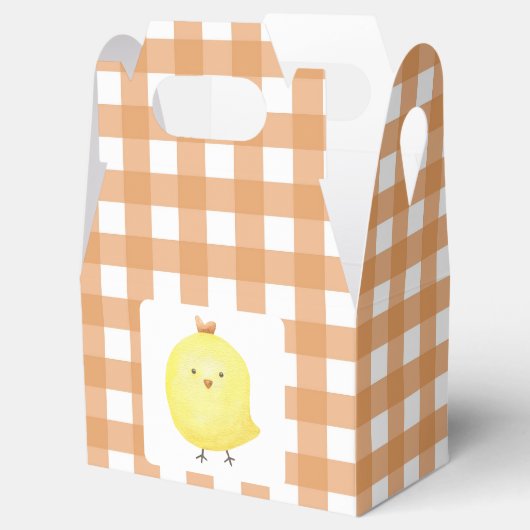 Little Chick Baby shower Bedankdoosjes (Geopend)