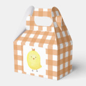 Little Chick Baby shower Bedankdoosjes (Voorkant Zijde)