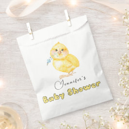 Little Chick Baby shower Bedankzakje