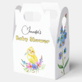 Little Chick Baby shower Favor Box Bedankdoosjes (Geopend)