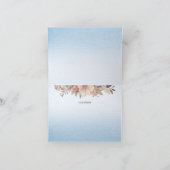 Little Chick Blue Ribbon bedankkaart (Binnen)