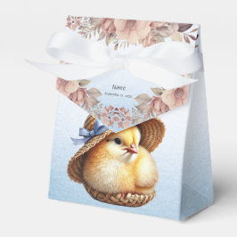 Little Chick Blue Ribbon Favoriete Box Bedankdoosjes